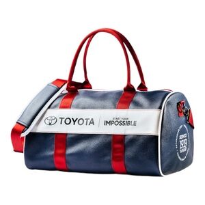 Limited-Edition 100th Anniversary Vintage Toyota Leather Sport Bag NWT